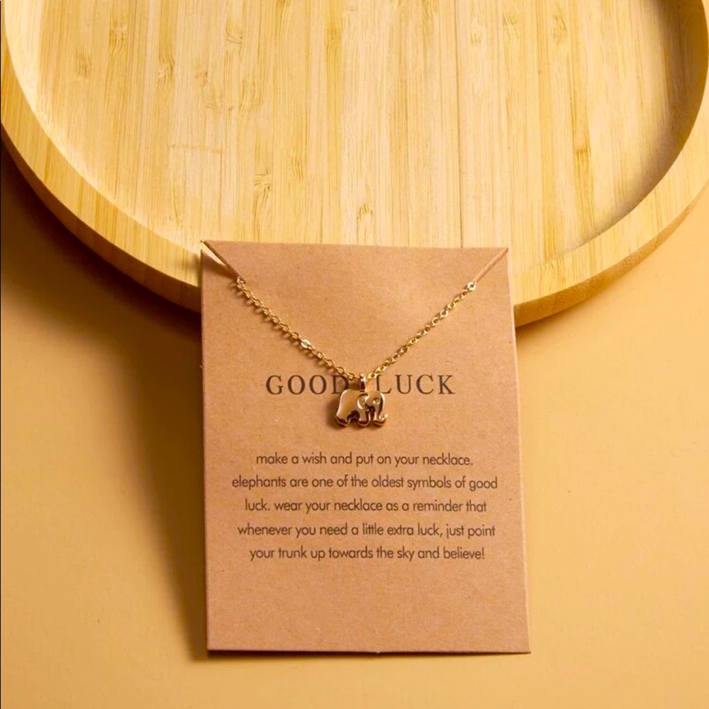 Elephant Charm Necklace